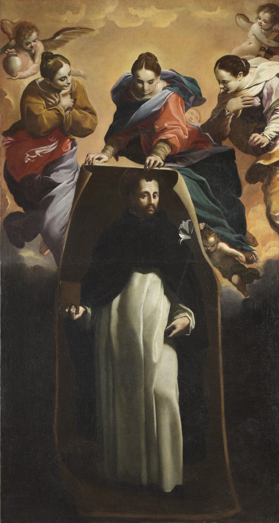 Fig. 10, Carlo Bononi, Miracolo di Soriano, 1620 ca., Ferrara, San Domenico, quinto altare a destra (in deposito presso Palazzo Arcivescovile)