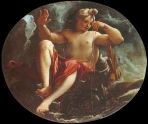 Fig. 3, Ludovico Carracci, Galatea (o Salacia), 1592 circa, Modena, Galleria Estense