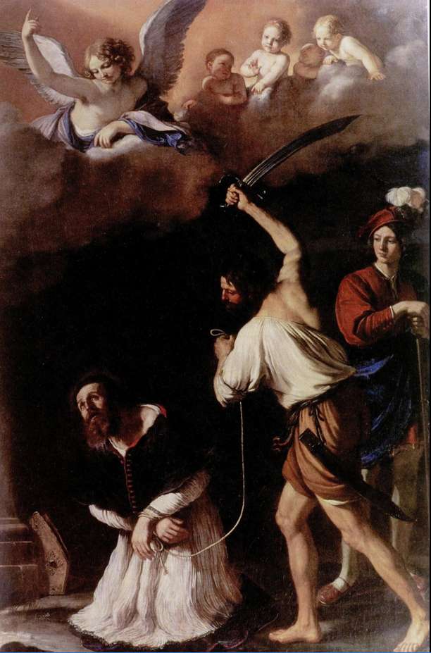 Fig. 14, Giovanni Francesco Barbieri detto Guercino, Decollazione di San Maurelio, 1634, Ferrara, Pinacoteca Nazionale
