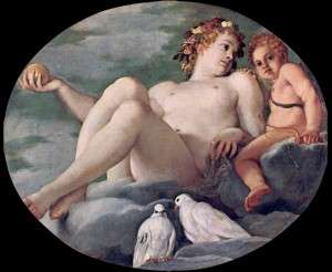 Fig. 2, Annibale Carracci, Venere e Cupido, 1593, Modena, Galleria Estense