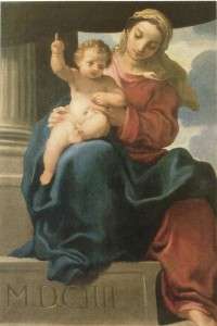 Fig. 5, Carlo Bononi, Madonna col Bambino, 1604, Modena, Collezioni d’Arte della Banca Popolare dell’Emilia Romagna
