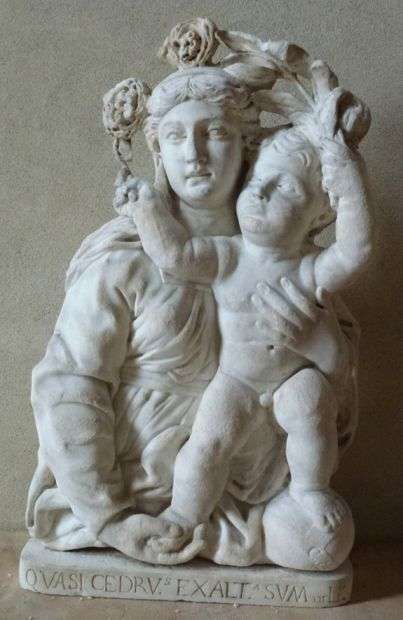 Ignoto del Cinquecento, Madonna del cedro