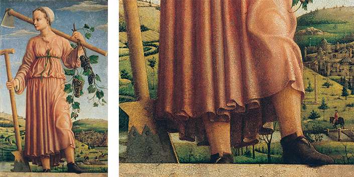 Fig. 2, Artista ferrarese, Polimnia, Berlino, Gemäldegalerie