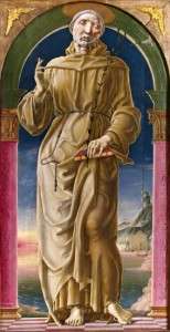 Fig.12, Cosmè Tura, Sant’Antonio da Padova, Modena, Galleria Estense