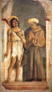 Fig. 20, Domenico Veneziano, San Giovanni Battista e san Francesco, Firenze, Museo di Santa Croce