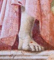 Fig. 21, Piero della Francesca, Resurrezione (part.), Sansepolcro, Pinacoteca Comunale