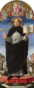 Fig. 7, Francesco del Cossa, San Vincenzo Ferrer, Londra, National Gallery