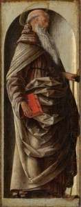 Fig. 8, Ercole de’ Roberti, Sant’Antonio Abate, Rotterdam, Museum Boymans-Van Beuningen