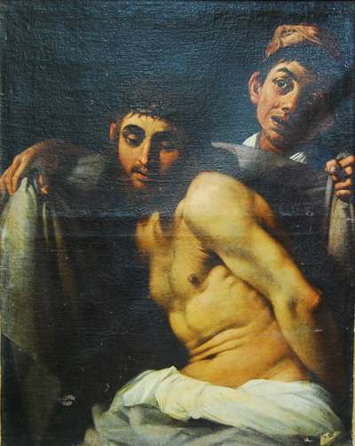 Giovanni Baglione (qui attribuito), Ecce Homo, Ferrara, Pinacoteca Nazionale