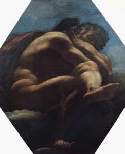 Fig. 8, Gaspare Venturini (attr.), Vulcano sulle nubi, 1592-93, Modena, Galleria Estense