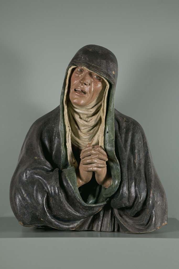 Guido Mazzoni, Dolente, 1480-85 ca., terracotta, Ferrara, Museo Schifanoia