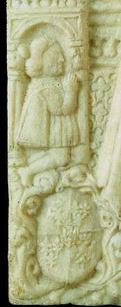 Fig. 2, Antonio di Pietro, Borso d’Este orante, particolare di fig. 1