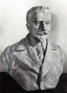 Fig. 12, Giovan Battista Longanesi, Busto di Acquirino Pinza, 1926, Comacchio (Fe), Collezione Comunale d’Arte di Palazzo Bellini