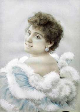 Fig. 6, Giovan Battista Longanesi, Ritratto femminile (la signora Ricci-Pavanelli ?), 1898, Ferrara, collezione Scardino