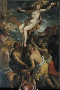 Fig. 1, Domenico Mona, Martirio di Sant’Agricola, 1579, Ferrara, Santa Maria in Vado