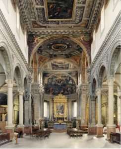 Fig. 2, L’interno della chiesa di Santa Maria in Vado