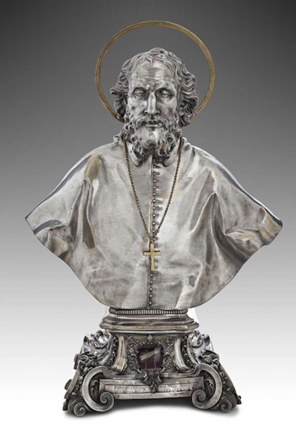 Fig. 5, Zanobio Troni, Busto di san Maurelio, 1725, Ferrara, Museo della Cattedrale, inv. MC098