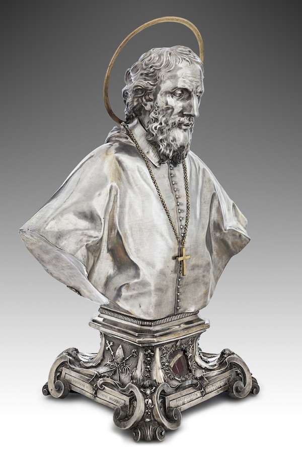 Fig. 1, Zanobio Troni, Busto di san Maurelio, 1725, Ferrara, Museo della Cattedrale, inv. MC098