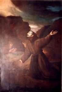 Fig. 7, Antonio Randa?, San Francesco che riceve le stimmate, prima metà del XVII secolo, Castelmassa (già Massa Superiore), Arcipretale di Santo Stefano
