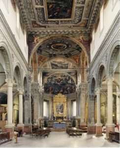 Fig.1, Interno della chiesa di Santa Maria in Vado