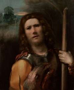 Fig. 14 - Dosso Dossi, San Giorgio, 1513-15, Los Angeles, J. Paul Getty Museum