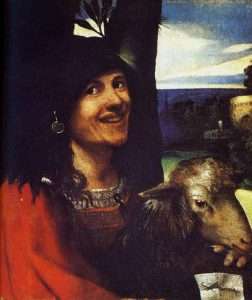 Fig. 5 - Dosso Dossi, Buffone, 1510 ca., Modena, Galleria Estense