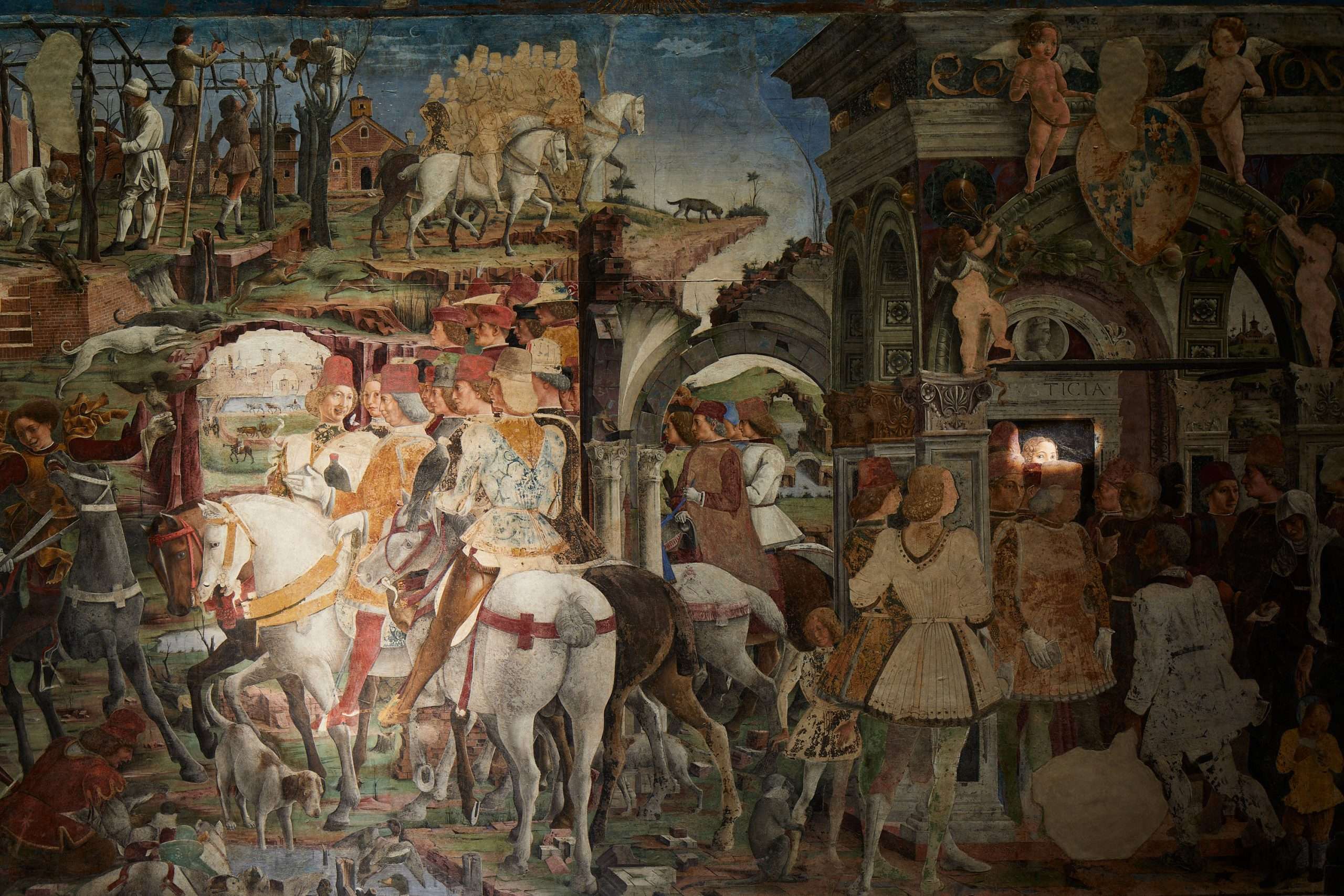 Fig. 6 – la parete est illuminata da una delle sequenze dinamiche (ph.Henrik Blomqvist)