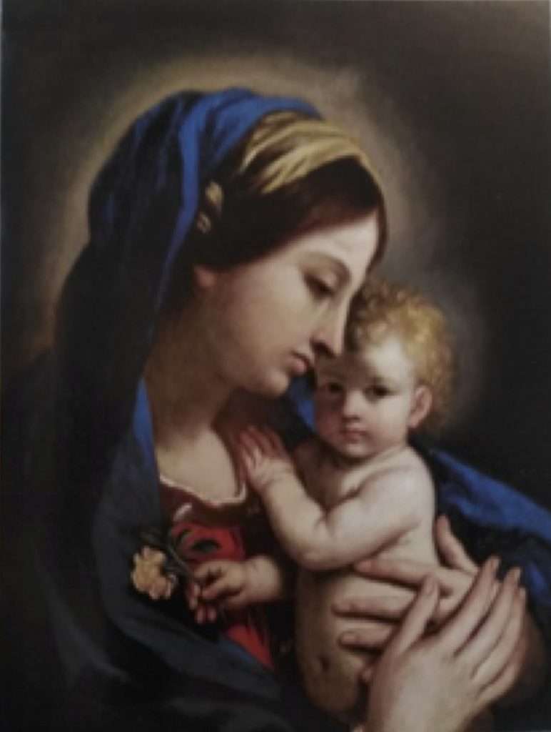 Fig. 6 - Cesare Gennari, Madonna della rosa, 1676, già Milano, Finarte, vendita 5 marzo 2008